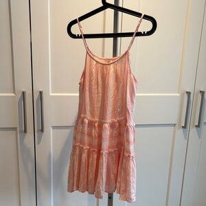 Pink dRA Los Angeles Natalie Striped Dress Striped Sundress